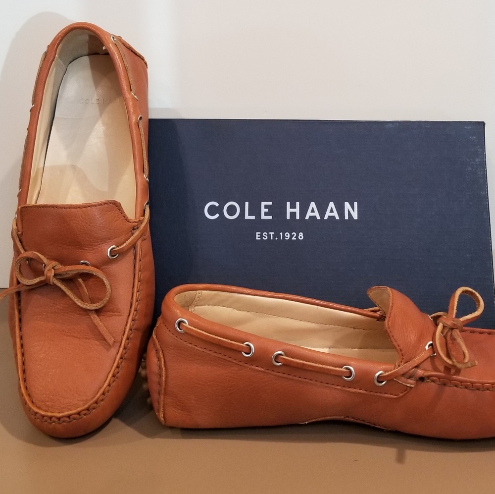 Cole Haan driver moccasins, leather, like new